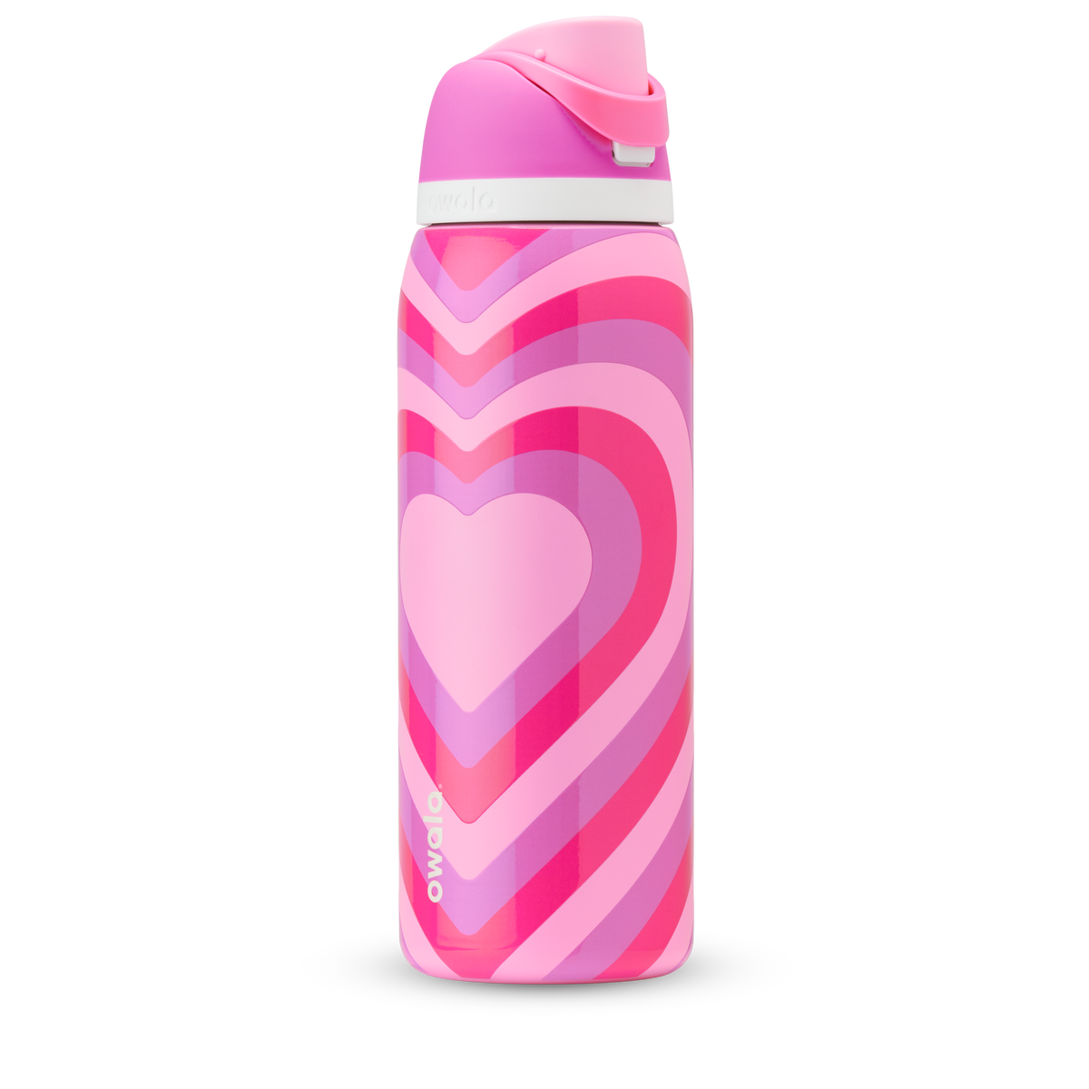 Exclusive hot pink Owala water bottle, Video published by Danielle_eeee