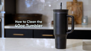 How To Clean a Stainless Steel Tumbler