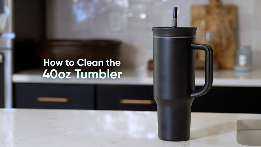 How To Clean a Stainless Steel Tumbler