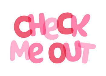 Logo image of the &#39;Check Me Out&#39; bottle name, featuring bold text in a stylish font.