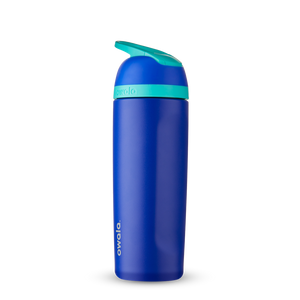 19oz Smooshed Blueberry Stainless Steel Insulated Owala Flip Water Bottle