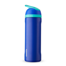 24oz Smooshed Blueberry Stainless Steel Insulated Owala Flip Water Bottle
