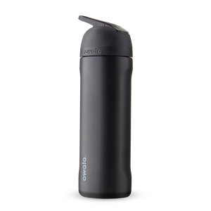 24oz Very, Very Dark Stainless Steel Insulated Owala Flip Water Bottle