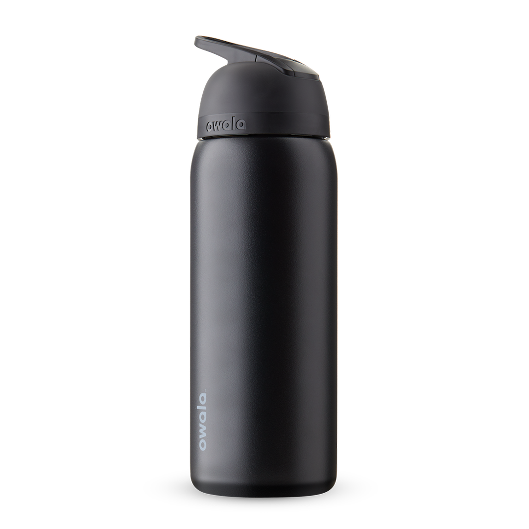 Owala FreeSip Water Bottle Very, Very Dark / Stainless Steel / 32oz