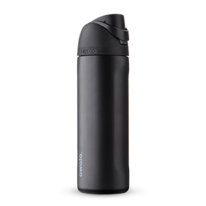 24oz Very, Very Dark Stainless Steel Insulated Owala FreeSip Water Bottle