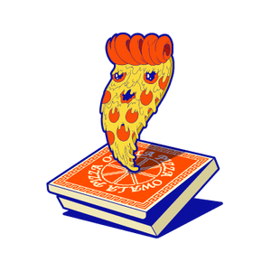peppy pizza sticker